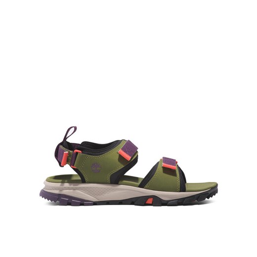 Sandały Timberland Lincoln Peak 2 Strap Sandal TB0A5ZRZES61 Khaki ze sklepu eobuwie.pl w kategorii Sandały damskie - zdjęcie 182111098