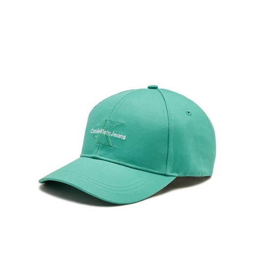 Czapka z daszkiem Calvin Klein Monologo Embro K50K512180 Zielony ze sklepu eobuwie.pl w kategorii Czapki z daszkiem męskie - zdjęcie 182111118