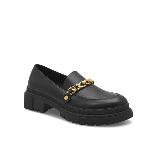 Loafersy DeeZee BE ON TIME HL995-1 Czarny ze sklepu eobuwie.pl w kategorii Lordsy damskie - zdjęcie 182111178