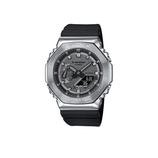 Zegarek G-Shock GM-2100-1AER Czarny ze sklepu eobuwie.pl w kategorii Zegarki - zdjęcie 182111179