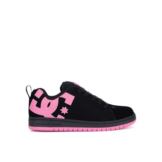 Sneakersy DC COURT GRAFFIK ADGS100091-BBP Czarny ze sklepu eobuwie.pl w kategorii Buty sportowe dziecięce - zdjęcie 182111249