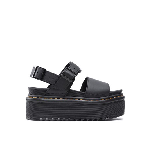 Sandały Dr. Martens Voss Quad 26725001 Czarny ze sklepu eobuwie.pl w kategorii Sandały damskie - zdjęcie 182111268