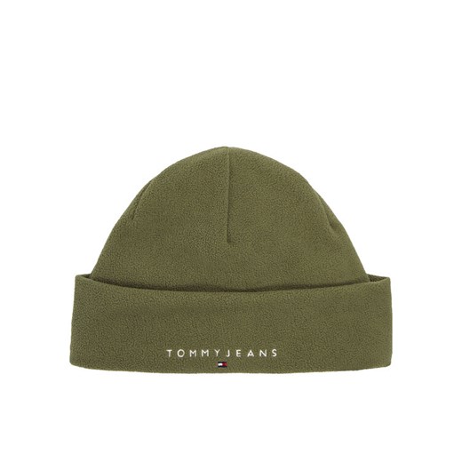 Czapka Tommy Jeans AM0AM12638 Zielony ze sklepu eobuwie.pl w kategorii Czapki zimowe męskie - zdjęcie 182111278