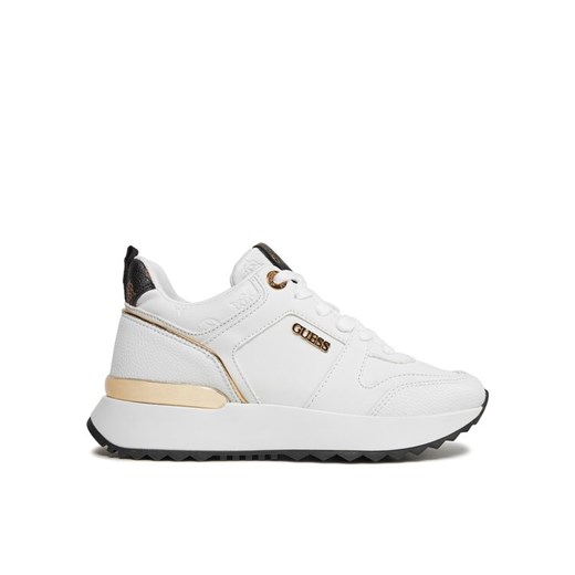 Sneakersy Guess Kaddy FL8DDY ELE12 Biały ze sklepu eobuwie.pl w kategorii Buty sportowe damskie - zdjęcie 182111455