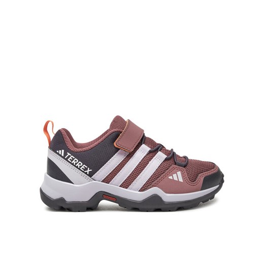 Trekkingi adidas Terrex AX2R Cf K ID0915 Brązowy ze sklepu eobuwie.pl w kategorii Buty trekkingowe dziecięce - zdjęcie 182111525
