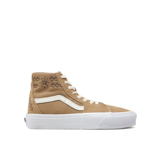 Tenisówki Vans Sk8-Hi Tapered VN0009QP4MG1 Beżowy ze sklepu eobuwie.pl w kategorii Trampki damskie - zdjęcie 182111539