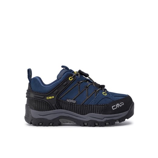 Trekkingi CMP Kids Rigel Low Trekking Shoes Wp 3Q13244 Granatowy ze sklepu eobuwie.pl w kategorii Buty trekkingowe dziecięce - zdjęcie 182111546