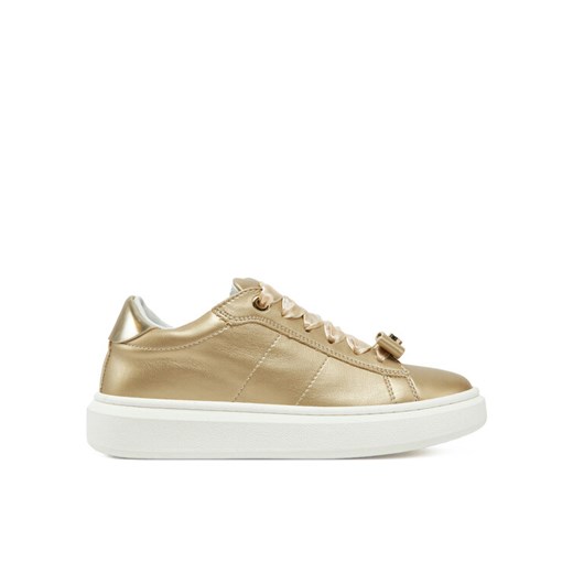 Sneakersy Calvin Klein Jeans Low Cut Lace-Up Sneaker V4A9-83046-1322 M Złoty ze sklepu eobuwie.pl w kategorii Buty sportowe dziecięce - zdjęcie 182111709