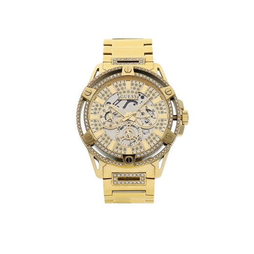 Zegarek Guess King GW0497G2 Złoty ze sklepu eobuwie.pl w kategorii Zegarki - zdjęcie 182111765