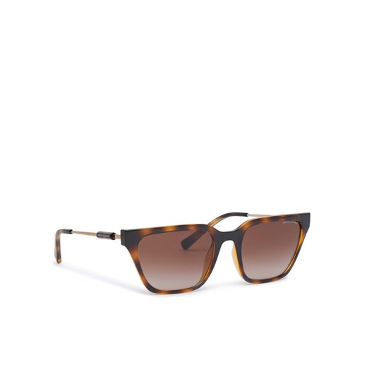 Okulary przeciwsłoneczne Armani Exchange 0AX4158S 821313 Brązowy ze sklepu eobuwie.pl w kategorii Okulary przeciwsłoneczne damskie - zdjęcie 182111975