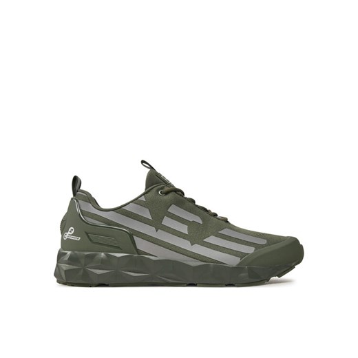 Sneakersy EA7 Emporio Armani X8X033 XCC52 U051 Zielony ze sklepu eobuwie.pl w kategorii Buty sportowe męskie - zdjęcie 182111979