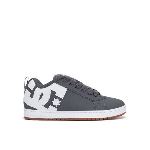 Sneakersy DC COURT GRAFFIK DC01661065 Szary ze sklepu eobuwie.pl w kategorii Buty sportowe męskie - zdjęcie 182112005