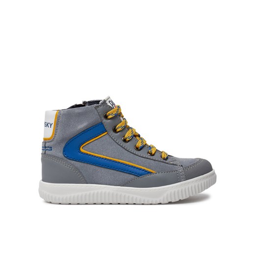 Sneakersy Pablosky 508256 S Szary ze sklepu eobuwie.pl w kategorii Buty sportowe dziecięce - zdjęcie 182112009