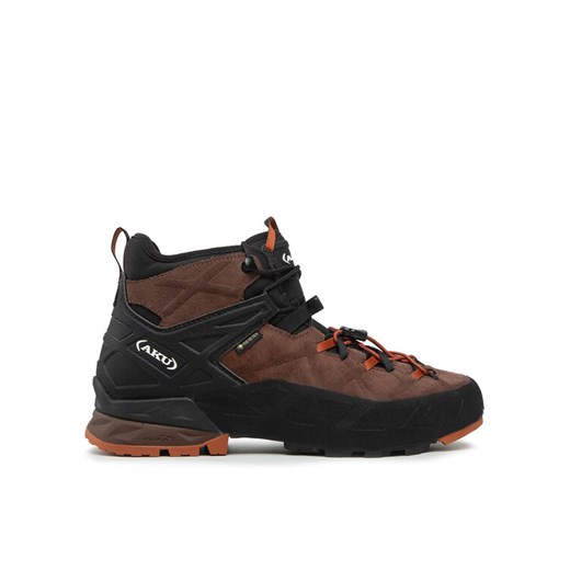 Trekkingi Aku Rock Dfs Mid Gtx GORE-TEX 718 Brązowy ze sklepu eobuwie.pl w kategorii Buty trekkingowe męskie - zdjęcie 182112015