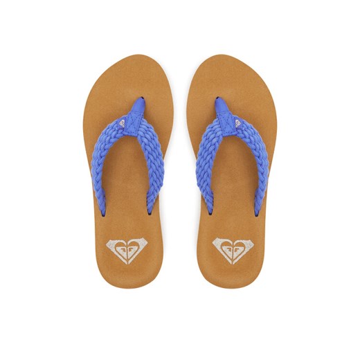 Japonki Roxy ARJL101166 Niebieski ze sklepu eobuwie.pl w kategorii Klapki damskie - zdjęcie 182112035