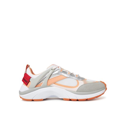 Sneakersy HUGO 50541579 Biały ze sklepu eobuwie.pl w kategorii Buty sportowe damskie - zdjęcie 182112078