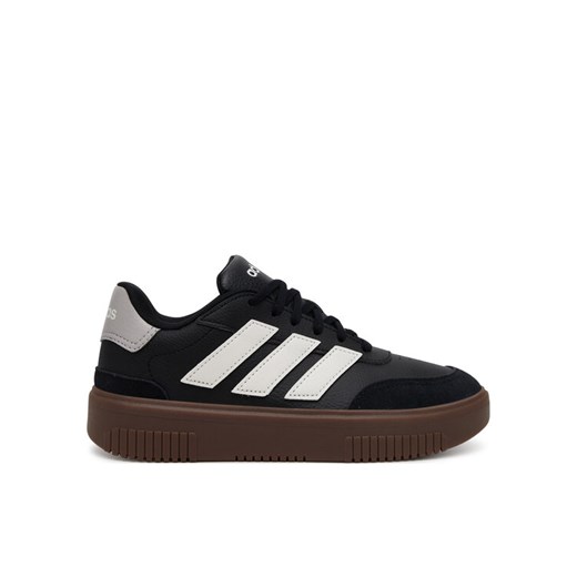 Sneakersy adidas Courtblock JP9640 Czarny ze sklepu eobuwie.pl w kategorii Buty sportowe damskie - zdjęcie 182112218