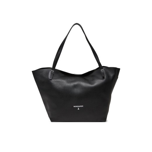 Torebka Patrizia Pepe 2B0130/L148 Czarny ze sklepu eobuwie.pl w kategorii Torby Shopper bag - zdjęcie 182112319