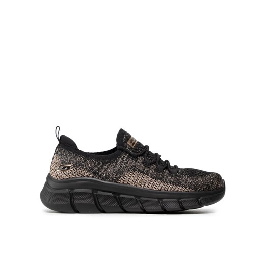 Sneakersy Skechers BOBS SPORT Fall Sparks 117113/BKGD Czarny ze sklepu eobuwie.pl w kategorii Buty sportowe damskie - zdjęcie 182112348