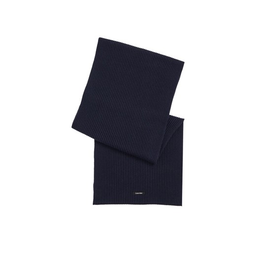 Szalik Calvin Klein Classic K50K512367 Czarny ze sklepu eobuwie.pl w kategorii Szaliki i chusty damskie - zdjęcie 182112366
