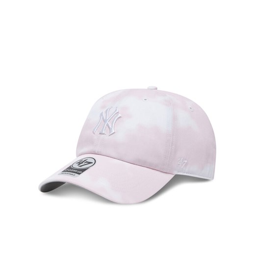 Czapka z daszkiem 47 Brand MLB LA Dodgers In The Clouds ’47 Clean Up B-ITCCU17PTS Różowy ze sklepu eobuwie.pl w kategorii Czapki z daszkiem damskie - zdjęcie 182112498