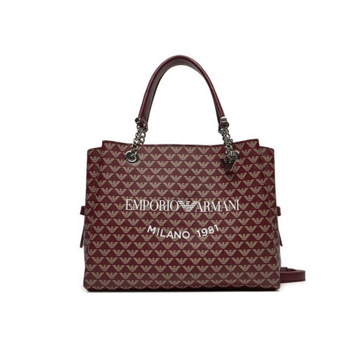 Torebka Emporio Armani Y3D159 YWS0E 80801 Brązowy ze sklepu eobuwie.pl w kategorii Torebki damskie - zdjęcie 182112696