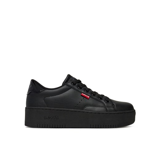 Sneakersy Levi's® VUNB0021S Czarny ze sklepu eobuwie.pl w kategorii Buty sportowe damskie - zdjęcie 182112718