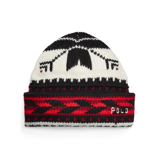 Czapka Polo Ralph Lauren 455931417001 Czarny ze sklepu eobuwie.pl w kategorii Czapki zimowe damskie - zdjęcie 182112755