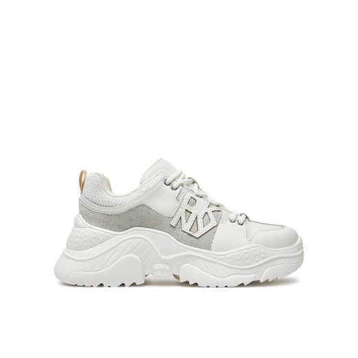 Sneakersy DKNY Odella K3436984 Biały ze sklepu eobuwie.pl w kategorii Buty sportowe damskie - zdjęcie 182112846
