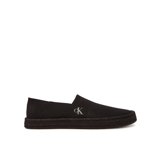 Espadryle Calvin Klein Jeans YM0YM01251 Czarny ze sklepu eobuwie.pl w kategorii Espadryle męskie - zdjęcie 182112855