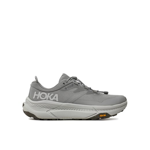 Sneakersy Hoka Transport GTX GORE-TEX 1133957 Szary ze sklepu eobuwie.pl w kategorii Buty sportowe męskie - zdjęcie 182112909