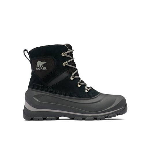 Śniegowce Sorel Buxton™ Lace Wp 2084901010 Czarny ze sklepu eobuwie.pl w kategorii Buty zimowe męskie - zdjęcie 182112967