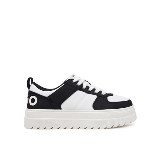 Sneakersy HUGO Lyssa 50541575 Biały ze sklepu eobuwie.pl w kategorii Buty sportowe damskie - zdjęcie 182113105