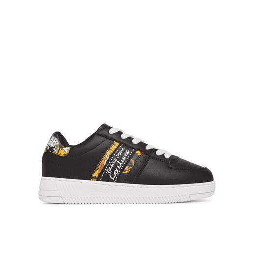 Sneakersy Versace Jeans Couture 78VA3SJ7 Czarny ze sklepu eobuwie.pl w kategorii Buty sportowe damskie - zdjęcie 182113165