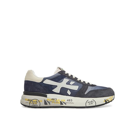 Sneakersy Premiata Mick Var 7209 Granatowy ze sklepu eobuwie.pl w kategorii Buty sportowe męskie - zdjęcie 182113228