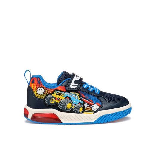 Sneakersy Geox J Inek J559CE 01454 C0693 D Granatowy ze sklepu eobuwie.pl w kategorii Buty sportowe dziecięce - zdjęcie 182113325