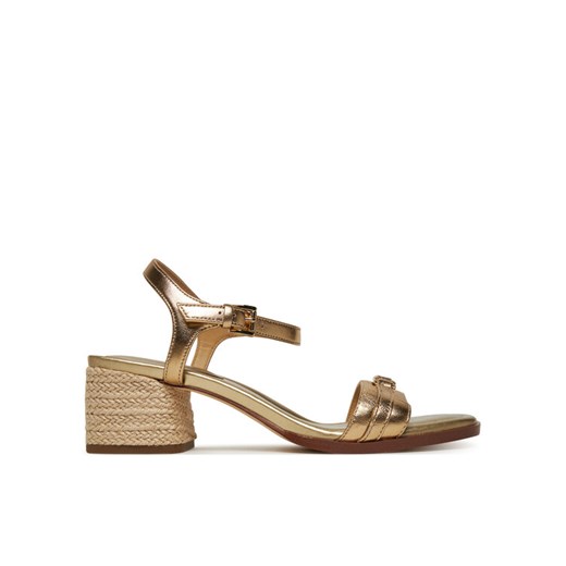 Espadryle MICHAEL Michael Kors Mandy 40R5MAMS1M Złoty ze sklepu eobuwie.pl w kategorii Espadryle damskie - zdjęcie 182113327