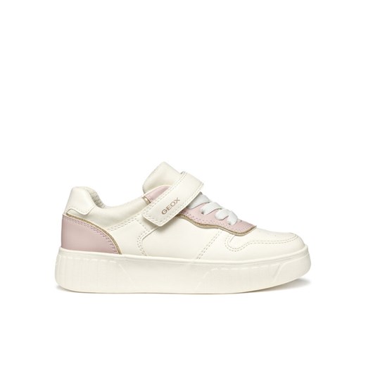 Sneakersy Geox J55DVA 000BC C1M8W M Biały ze sklepu eobuwie.pl w kategorii Buty sportowe dziecięce - zdjęcie 182113398