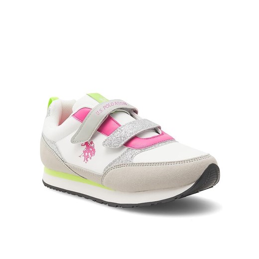 Sneakersy U.S. Polo Assn. NOBIK012 Szary ze sklepu eobuwie.pl w kategorii Buty sportowe dziecięce - zdjęcie 182113416