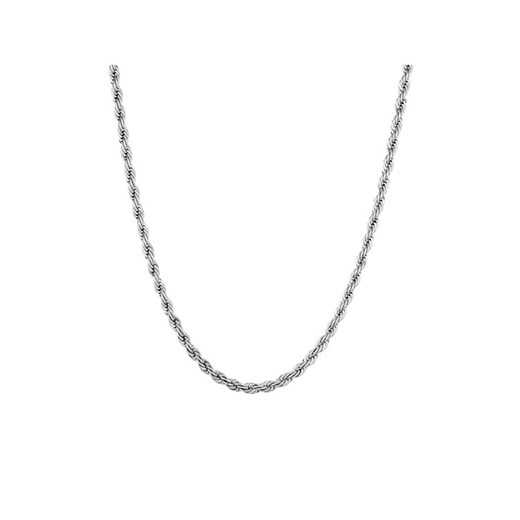 Łańcuszek ICED STUFF Rope Białe złoto ze sklepu eobuwie.pl w kategorii Naszyjniki - zdjęcie 182113425