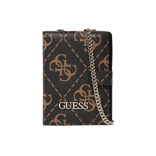 Etui na dokumenty Guess Berta (S) Slg SWS868 80600 Brązowy ze sklepu eobuwie.pl w kategorii Etui - zdjęcie 182113469