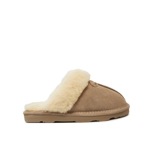 Kapcie Bearpaw Loki II 671W Szary ze sklepu eobuwie.pl w kategorii Kapcie damskie - zdjęcie 182113518