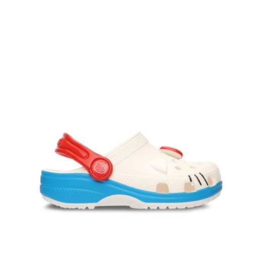 Klapki Crocs Hello Kitty Iam Classic Clog T 209469 Biały ze sklepu eobuwie.pl w kategorii Klapki dziecięce - zdjęcie 182113556