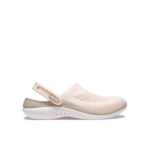 Klapki Crocs Literide 360 Clog 206708 Beżowy ze sklepu eobuwie.pl w kategorii Klapki damskie - zdjęcie 182114009