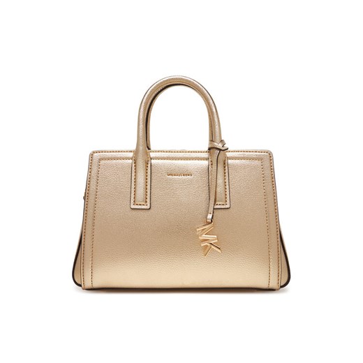 Torebka MICHAEL Michael Kors Laila 30S5G9IS1M Złoty ze sklepu eobuwie.pl w kategorii Kuferki - zdjęcie 182114087