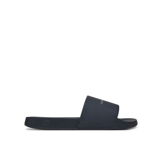 Klapki Tommy Hilfiger Hilifger Nyc Pool Slide FM0FM05432 Granatowy ze sklepu eobuwie.pl w kategorii Klapki męskie - zdjęcie 182114129