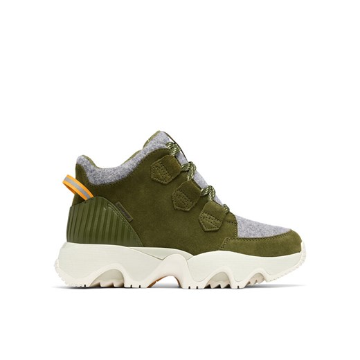 Sneakersy Sorel Kinetic™ Impact Caribou 2099121355 Zielony ze sklepu eobuwie.pl w kategorii Buty sportowe damskie - zdjęcie 182114216