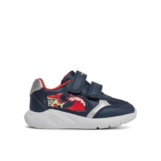 Sneakersy Geox B Sprintye Boy B454UA 01454 C0735 M Granatowy ze sklepu eobuwie.pl w kategorii Buty sportowe dziecięce - zdjęcie 182114285