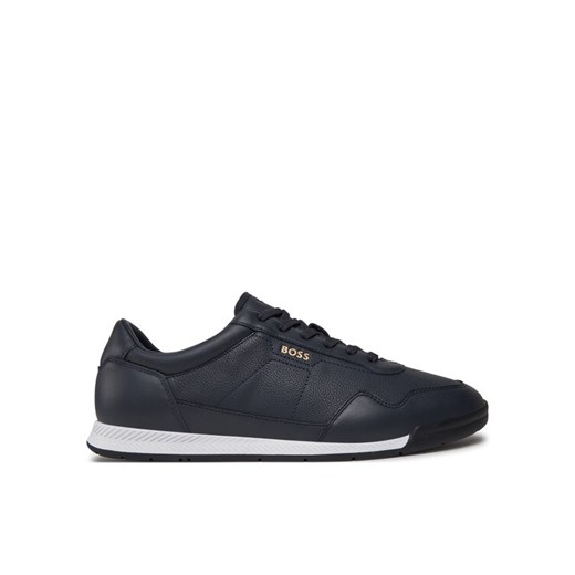 Sneakersy BOSS Titanium 50536525 Granatowy ze sklepu eobuwie.pl w kategorii Buty sportowe męskie - zdjęcie 182114346