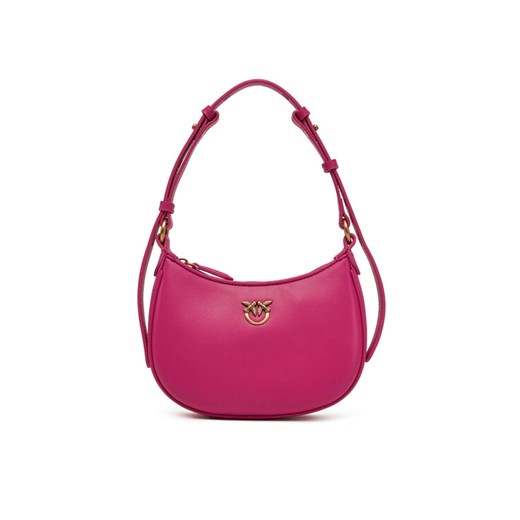 Torebka PINKO Half Moon Baby AI 24-25 PLTT 103538 A0F1 Różowy ze sklepu eobuwie.pl w kategorii Torebki damskie - zdjęcie 182114415